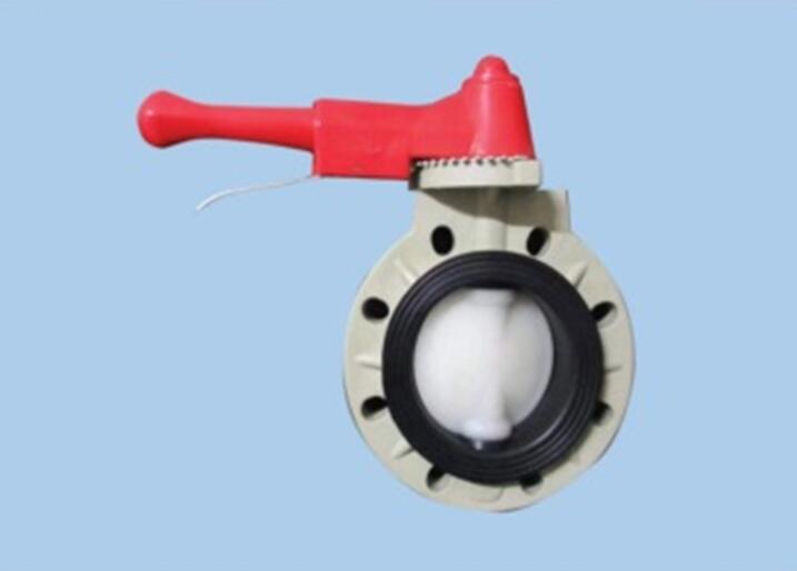 PVDF手（shǒu）柄蝶閥